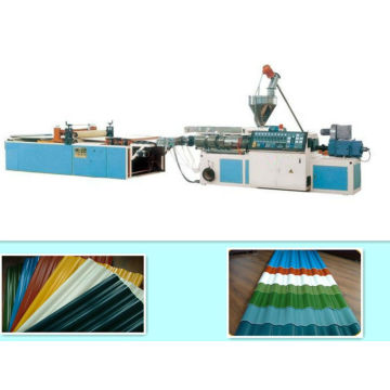 PVC Wave Sheet Production Machine